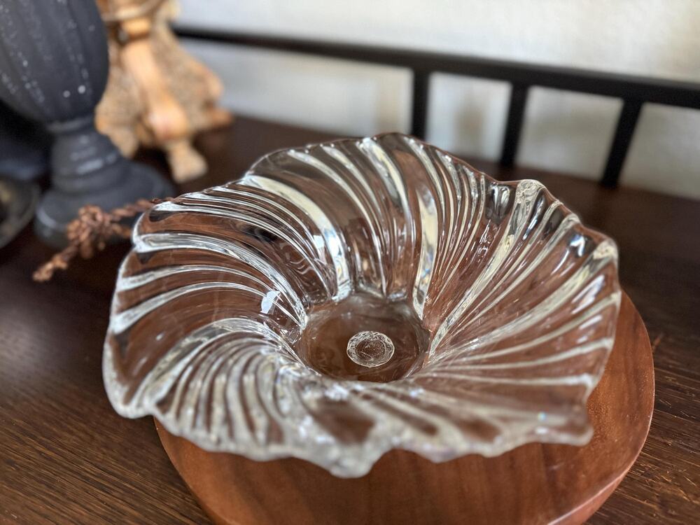 Vintage Mikasa Belle Epoque Crystal Bowl 8" – Made in Germany